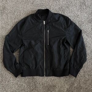 H&M Men's Black Bomber Jacket